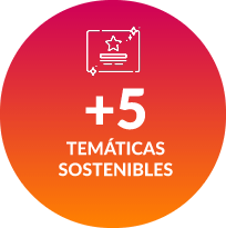 +5 temáticas sostenibles